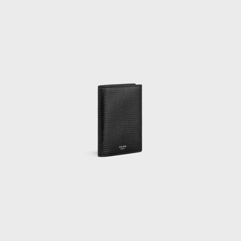 CELINE VERTICAL CARD HOLDER in LIZARD EMBOSSED CALFSKIN outlook