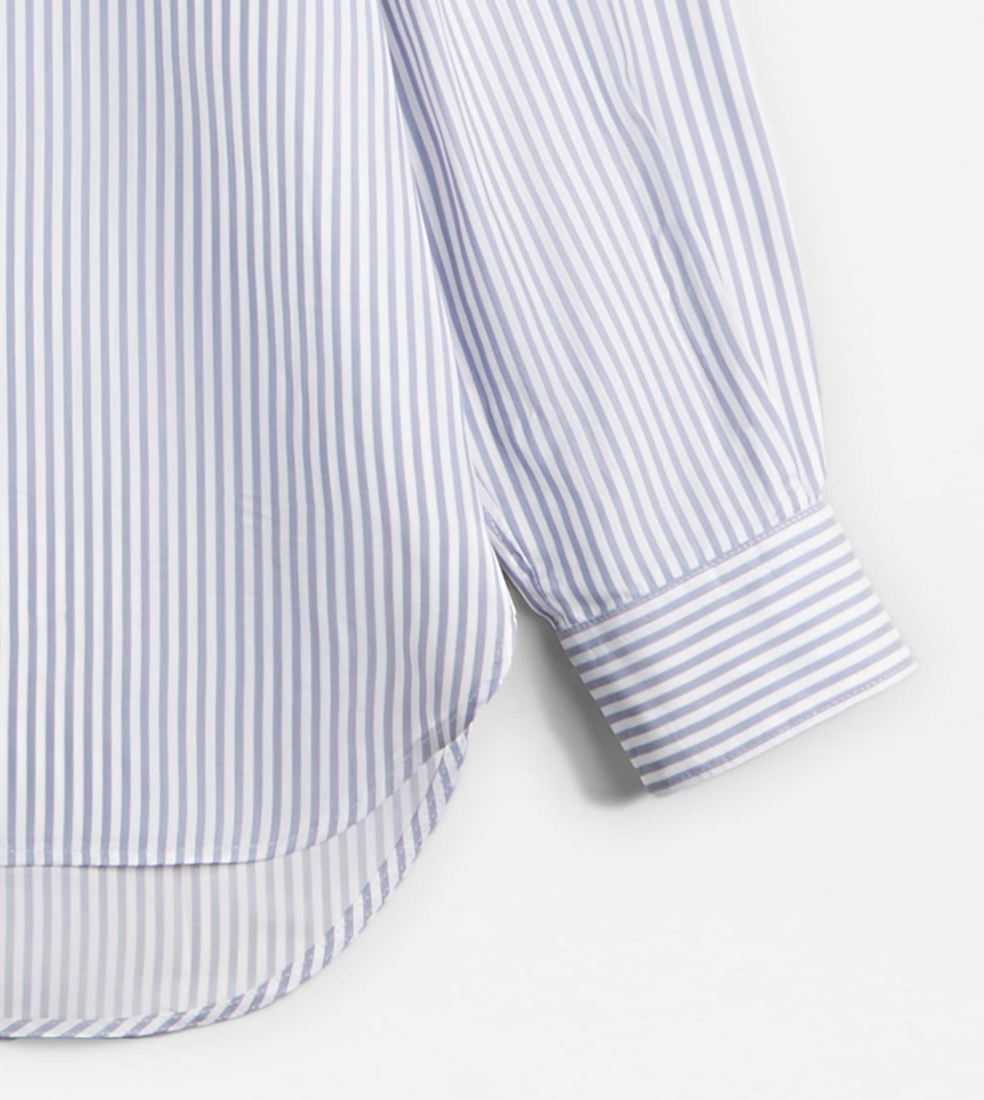 STRIPED SHIRT - LIGHT BLUE, WHITE - 3