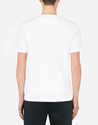 Dolce & Gabbana Cotton T-shirt with patch outlook