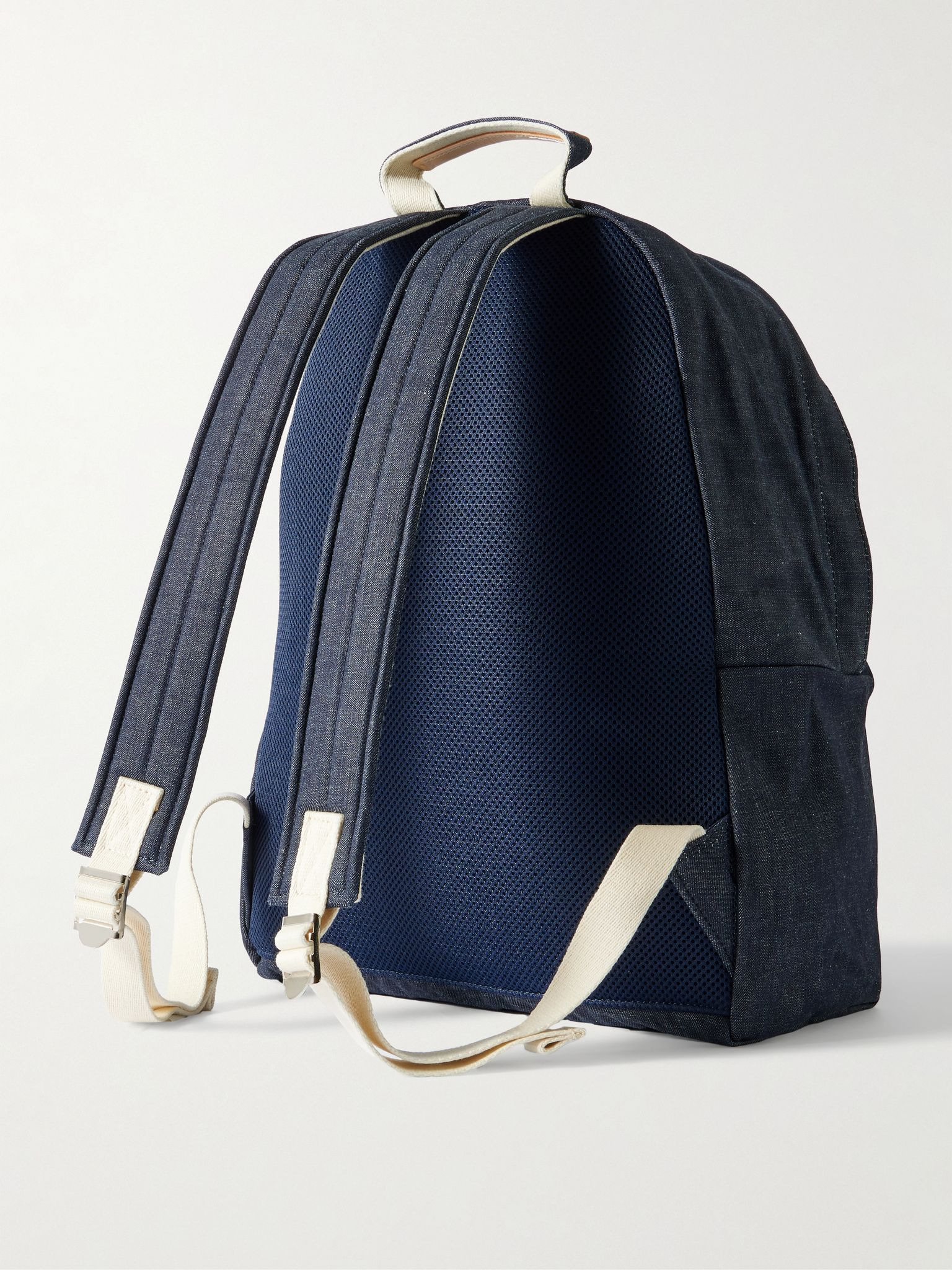 Daypack Denim Backpack Navy - 3