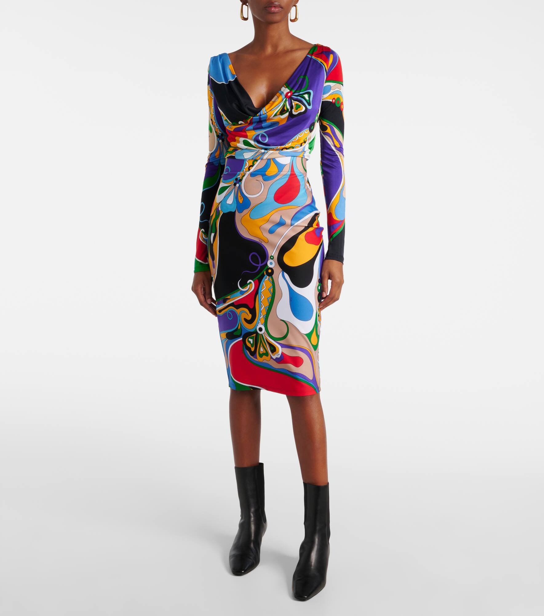 Orchidee pencil skirt - 5