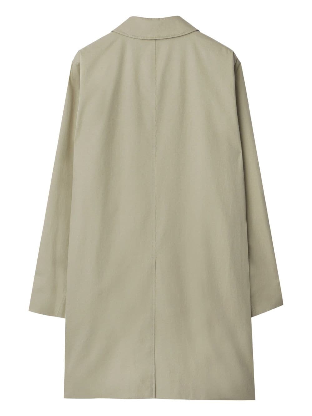 garbardine cotton coat - 7