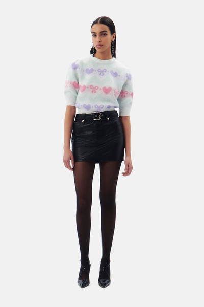 Alessandra Rich KNITTED MOHAIR JUMPER WITH LUREX outlook