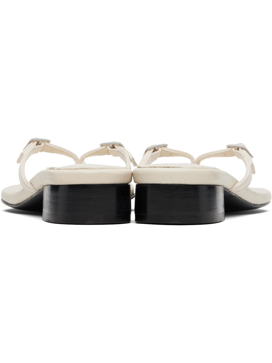 Beige Mica Sandals - 2