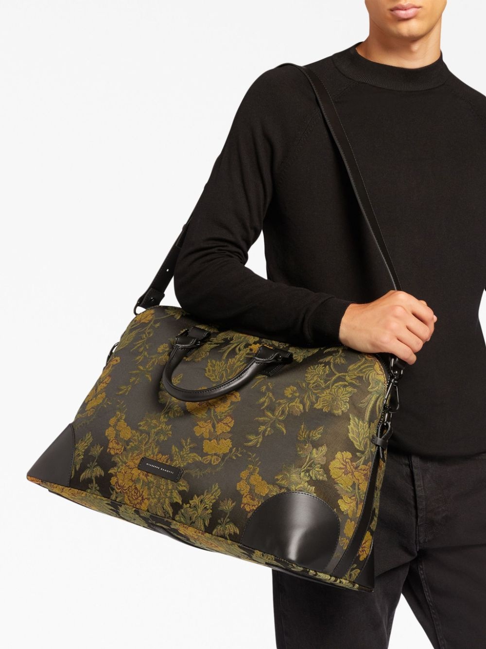 Lucky floral-print holdall - 2