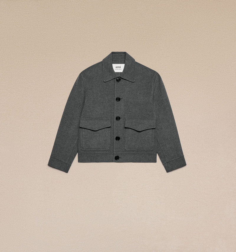 Boxy Fit Double Face Jacket 7