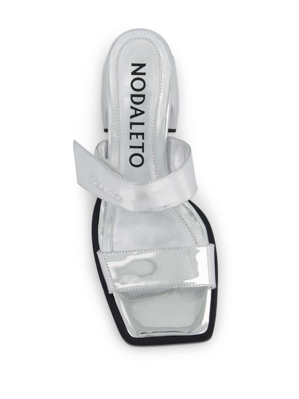 Bulla 90mm leather mules - 4