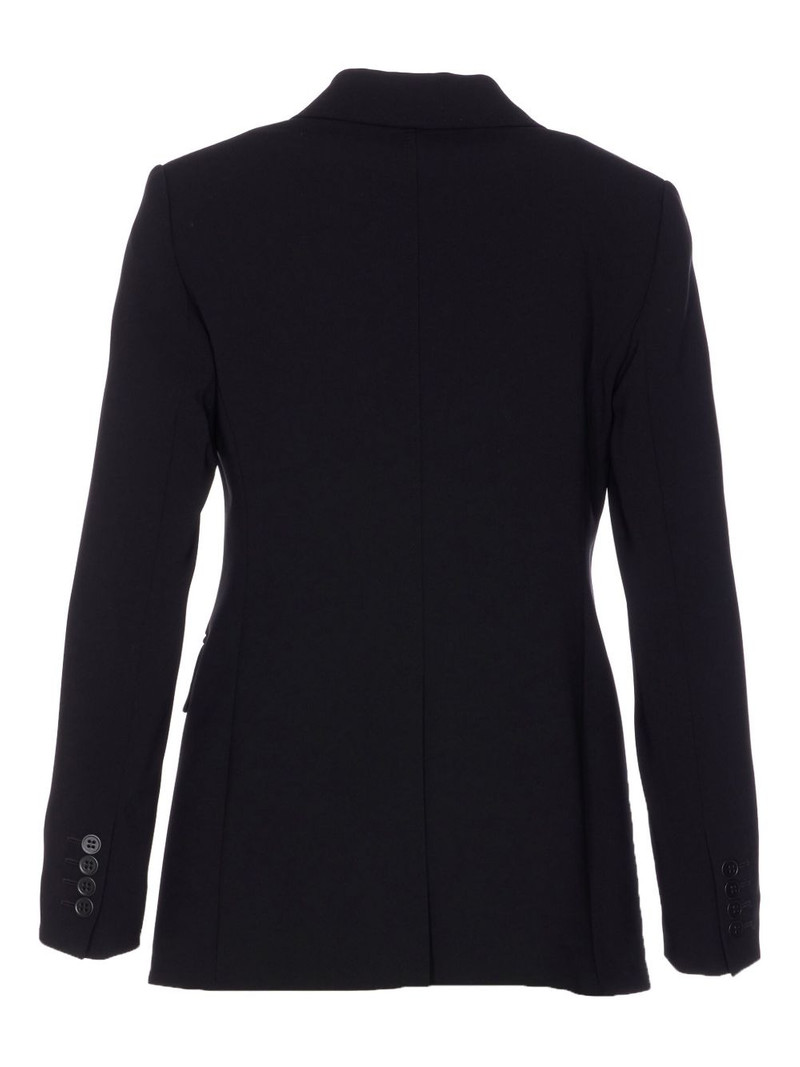 Max Mara single-breasted V-neck blazer outlook