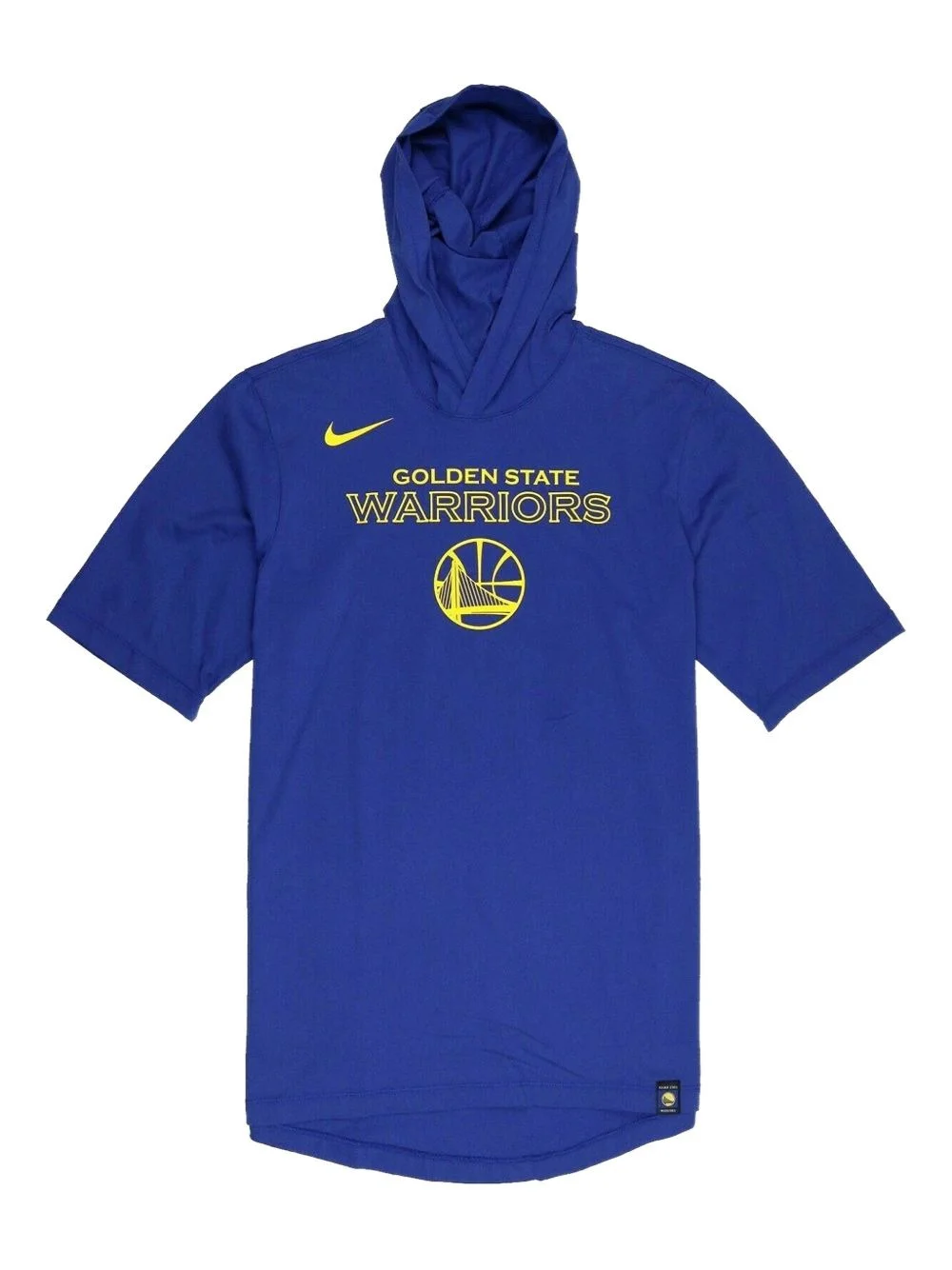 NBA Golden State Warriors short-sleeve hooded T-shirt - 1