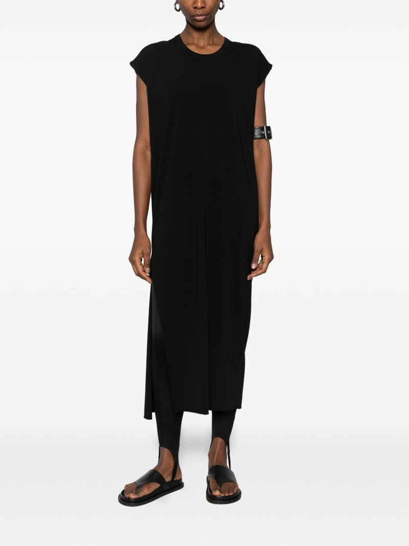 thom/krom side-slit midi dress outlook