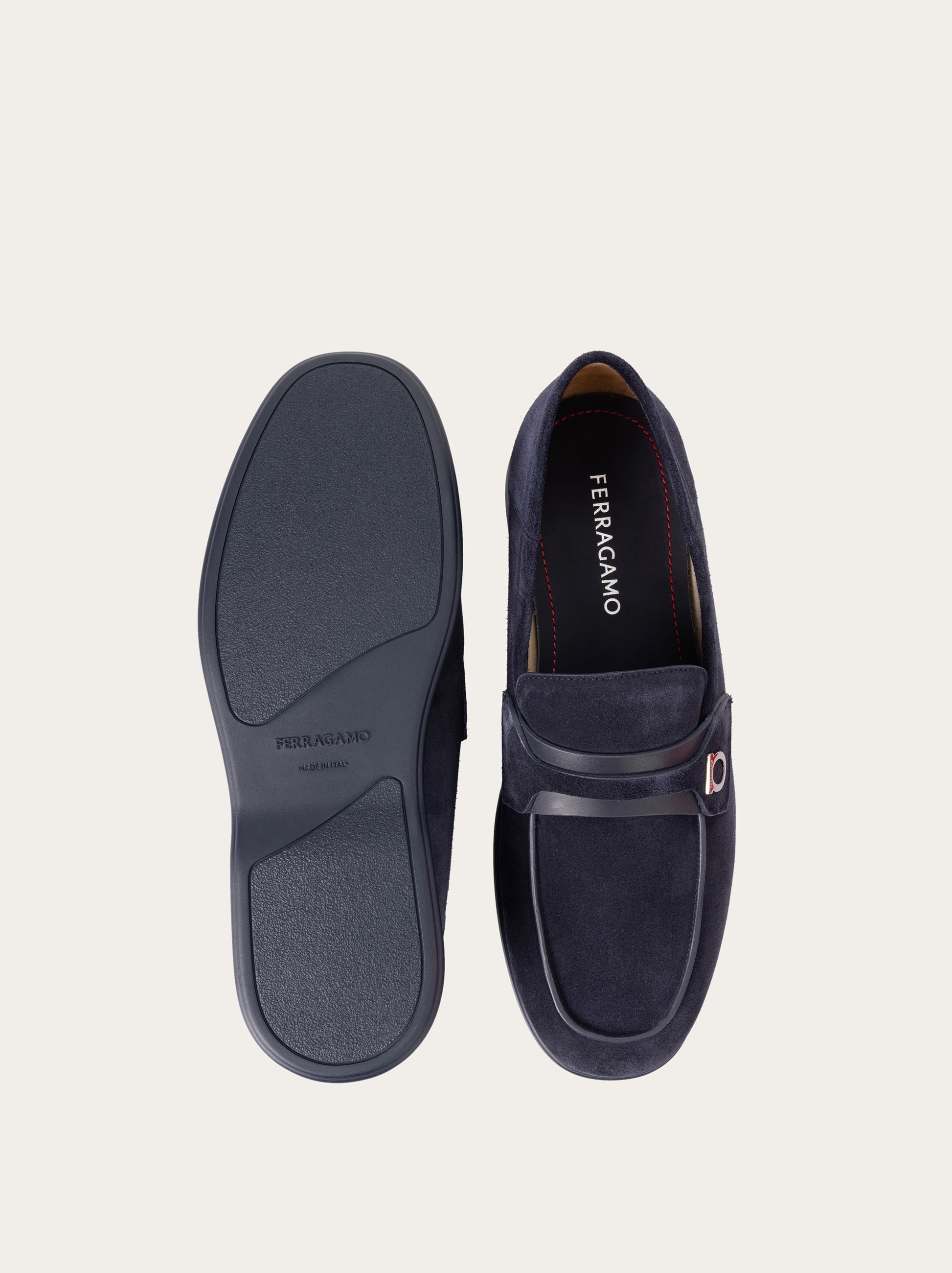 Deconstructed loafer with Gancini ornament - 6