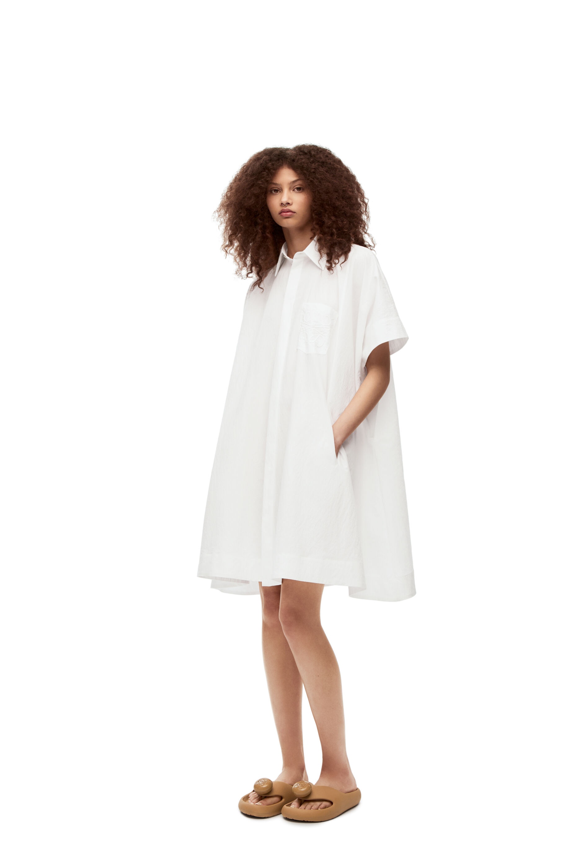 Anagram tunic dress in cotton - 3