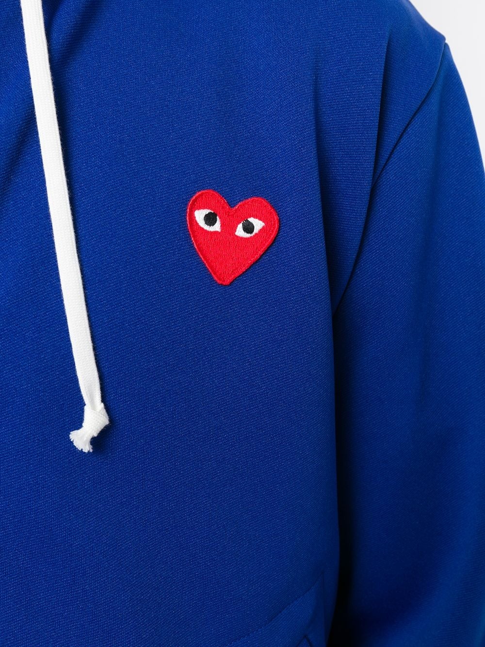 zipped heart logo hoodie - 5