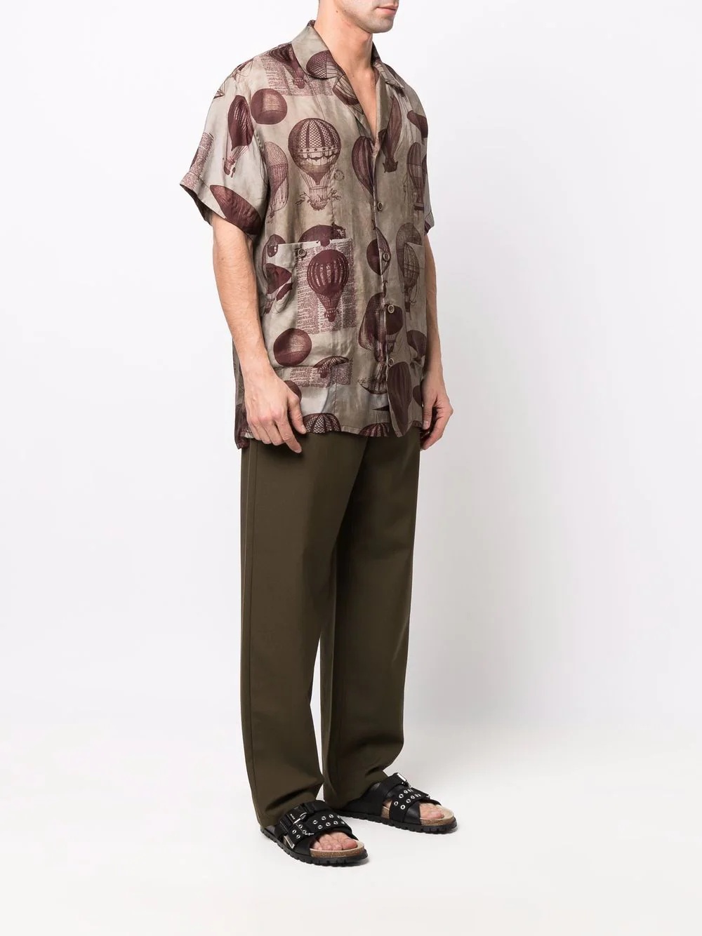 balloon-print shortsleeved shirt - 3