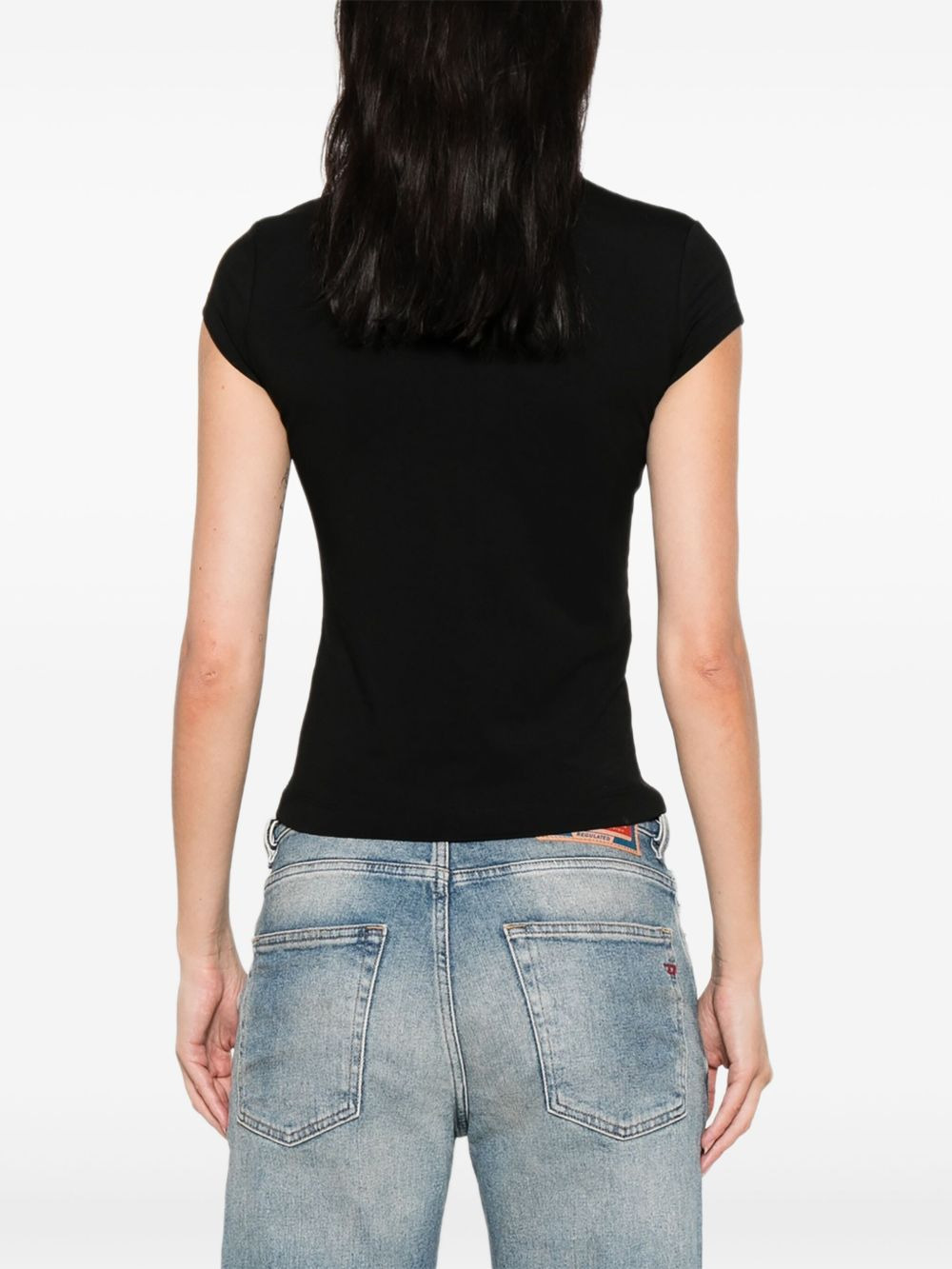 logo-detail short-sleeve top - 4