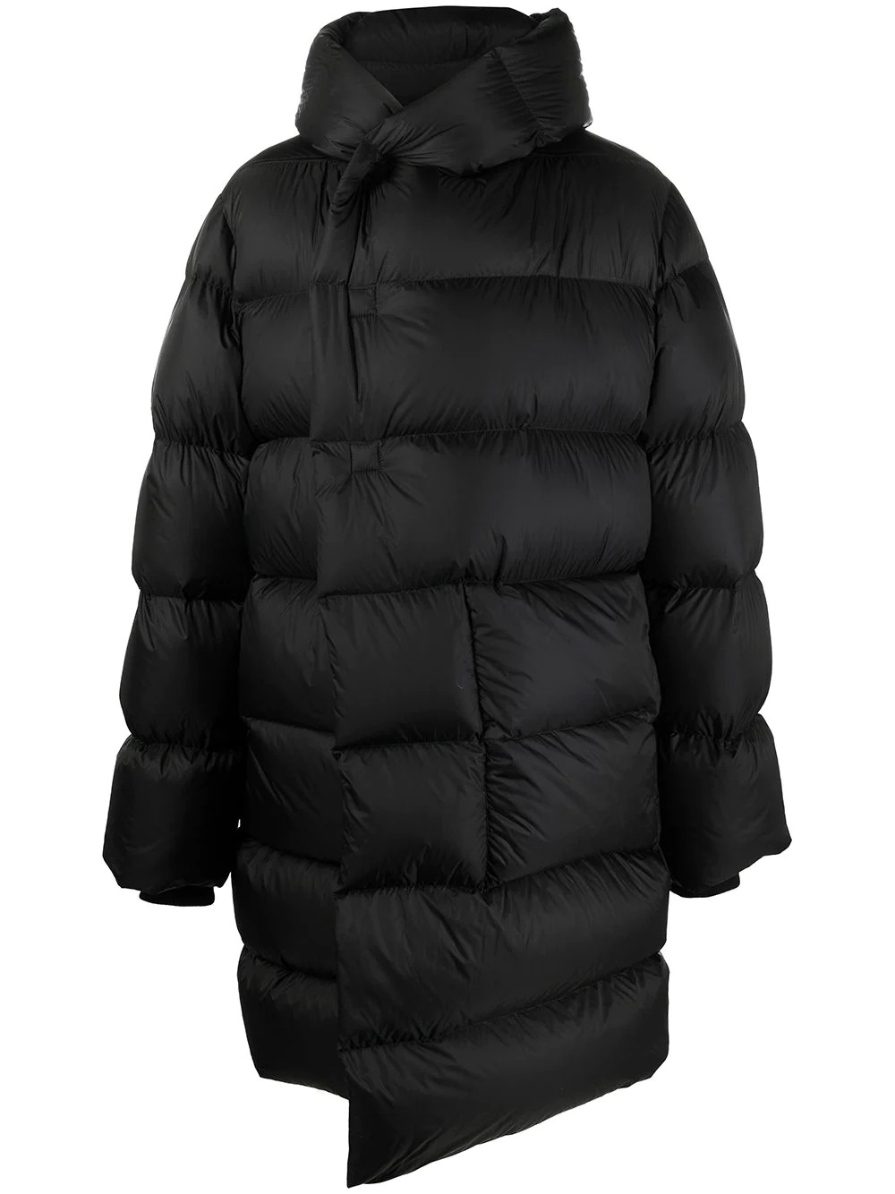 hooded padded coat - 1