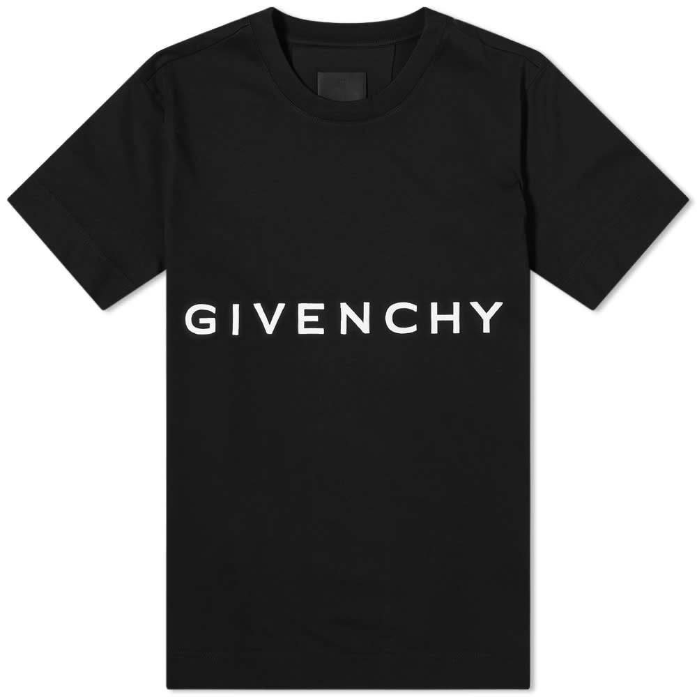 Givenchy Embroidered Logo Slim Fit Tee - 1