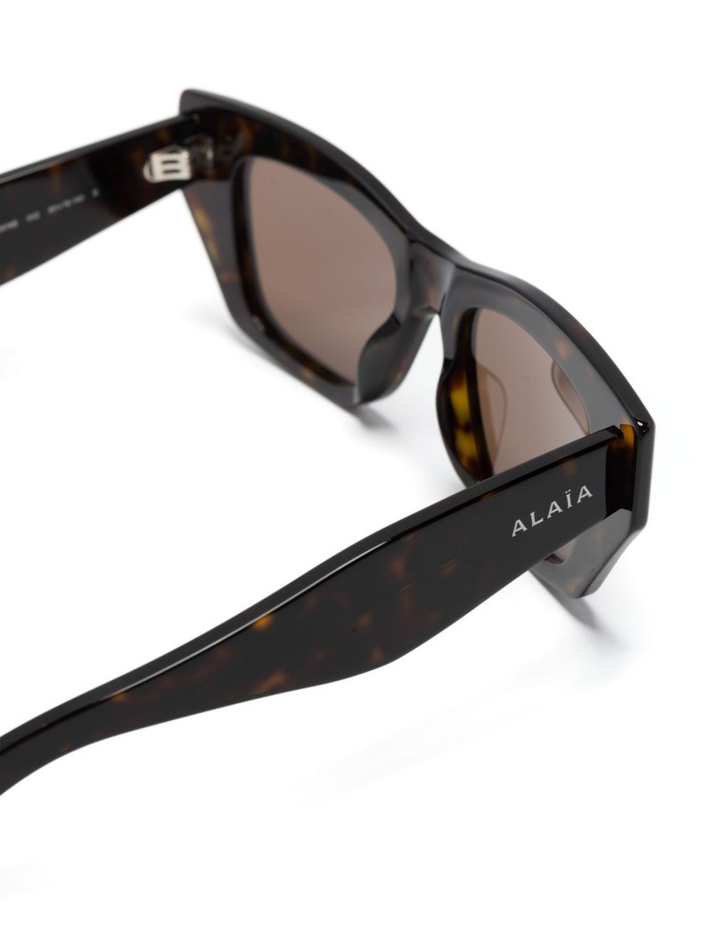 tortoiseshell-effect tinted sunglasses 3