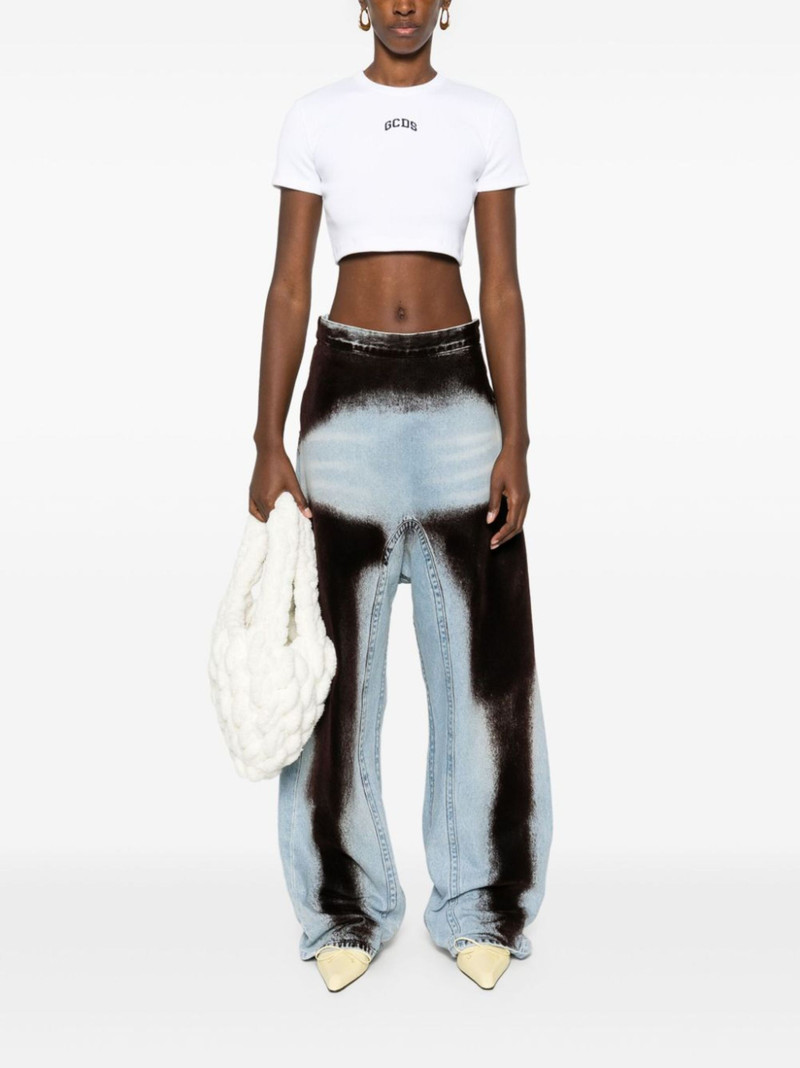 GCDS Lounge Logo crop top outlook