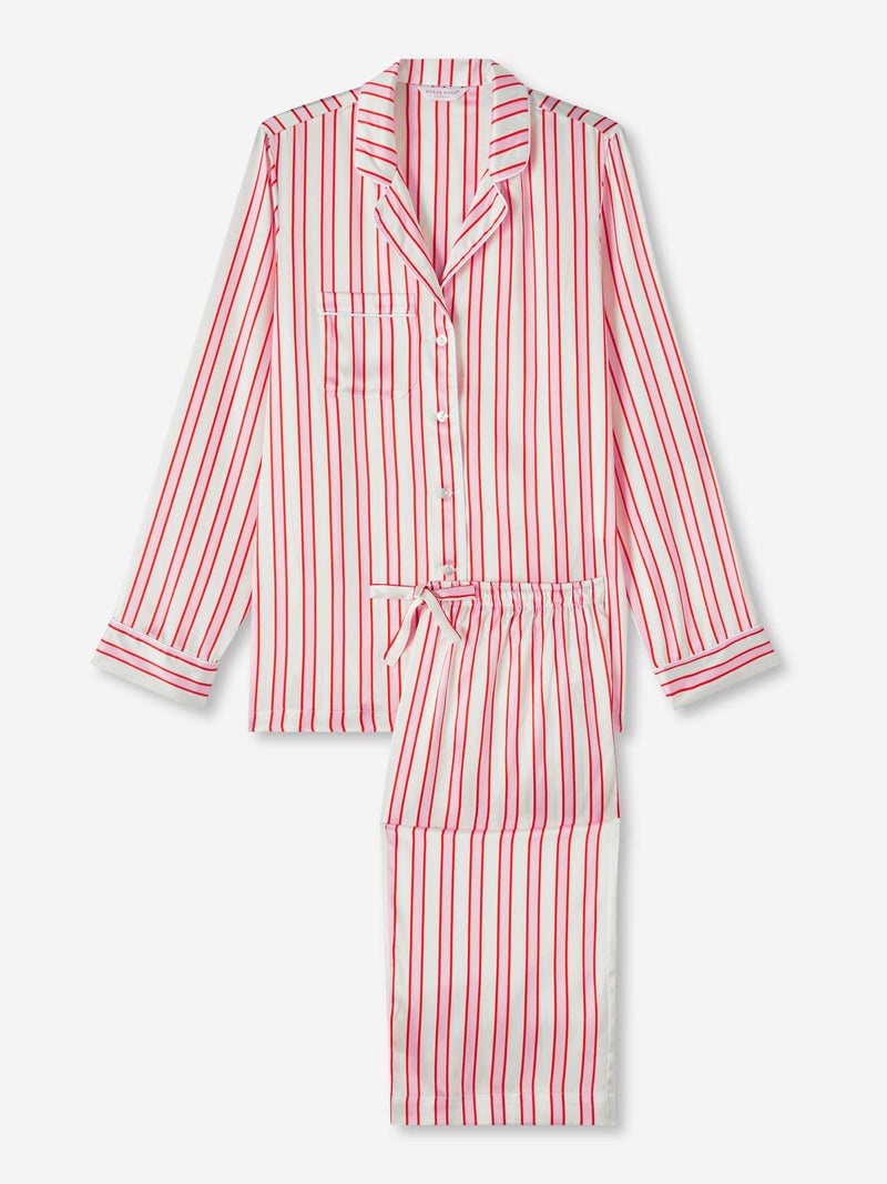Women's Pyjamas Brindisi 81 Silk Satin Pink - 1