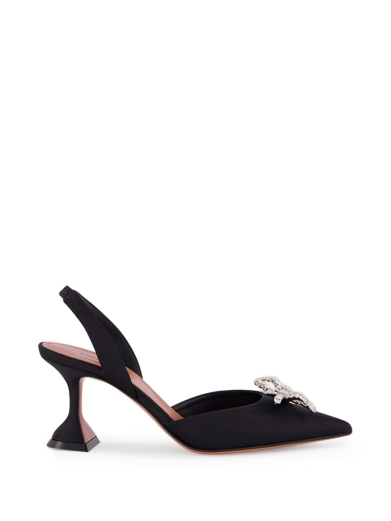 Rosie crystal-embellished slingback pumps 1
