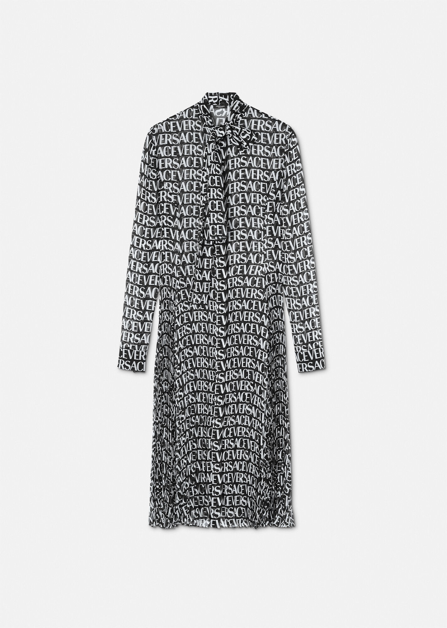 Versace Allover Midi Shirt Dress - 1