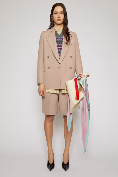 Acne Studios Double-breasted suit jacket mauve purple outlook