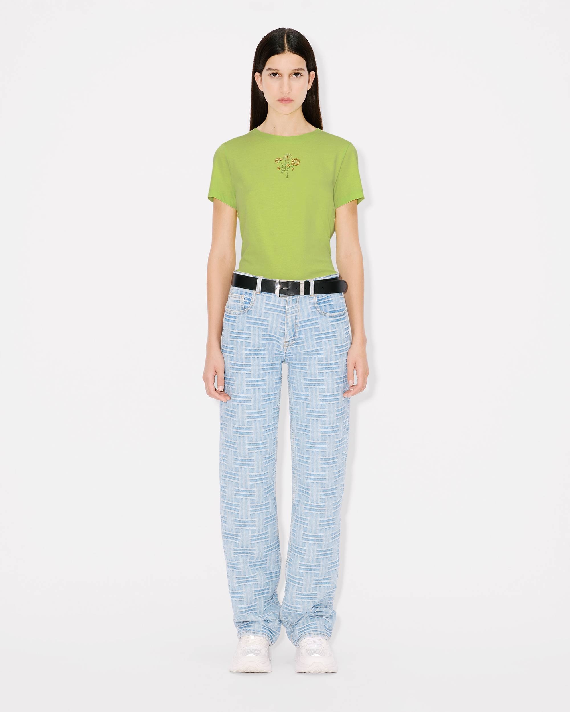'KENZO Jungle Flower' T-shirt in cotton - 5