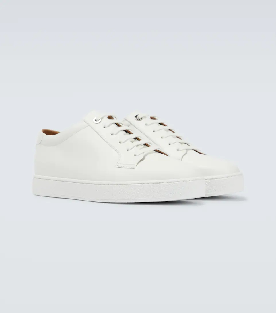 Molton leather sneakers - 5