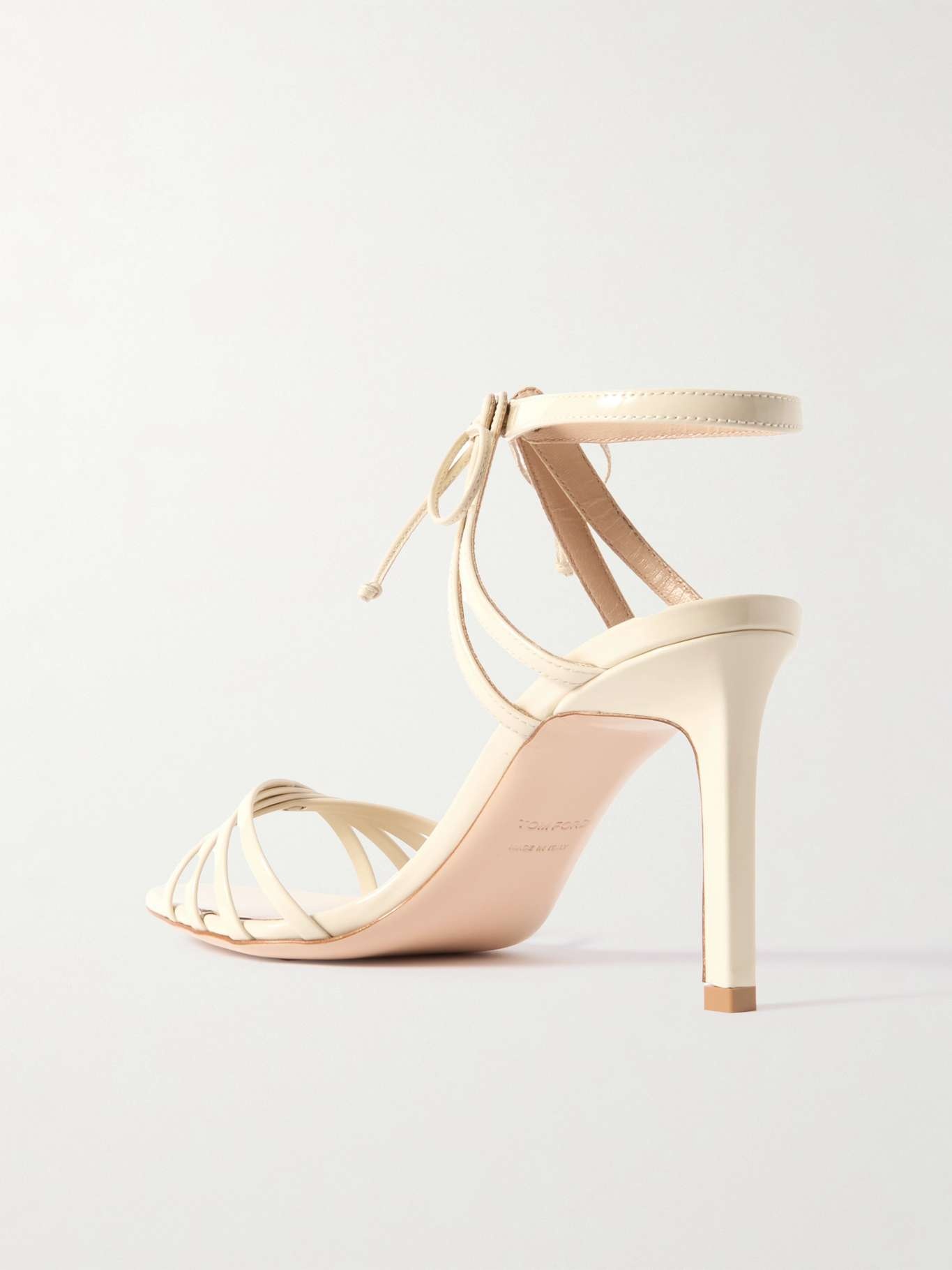 Patent-leather sandals - 3