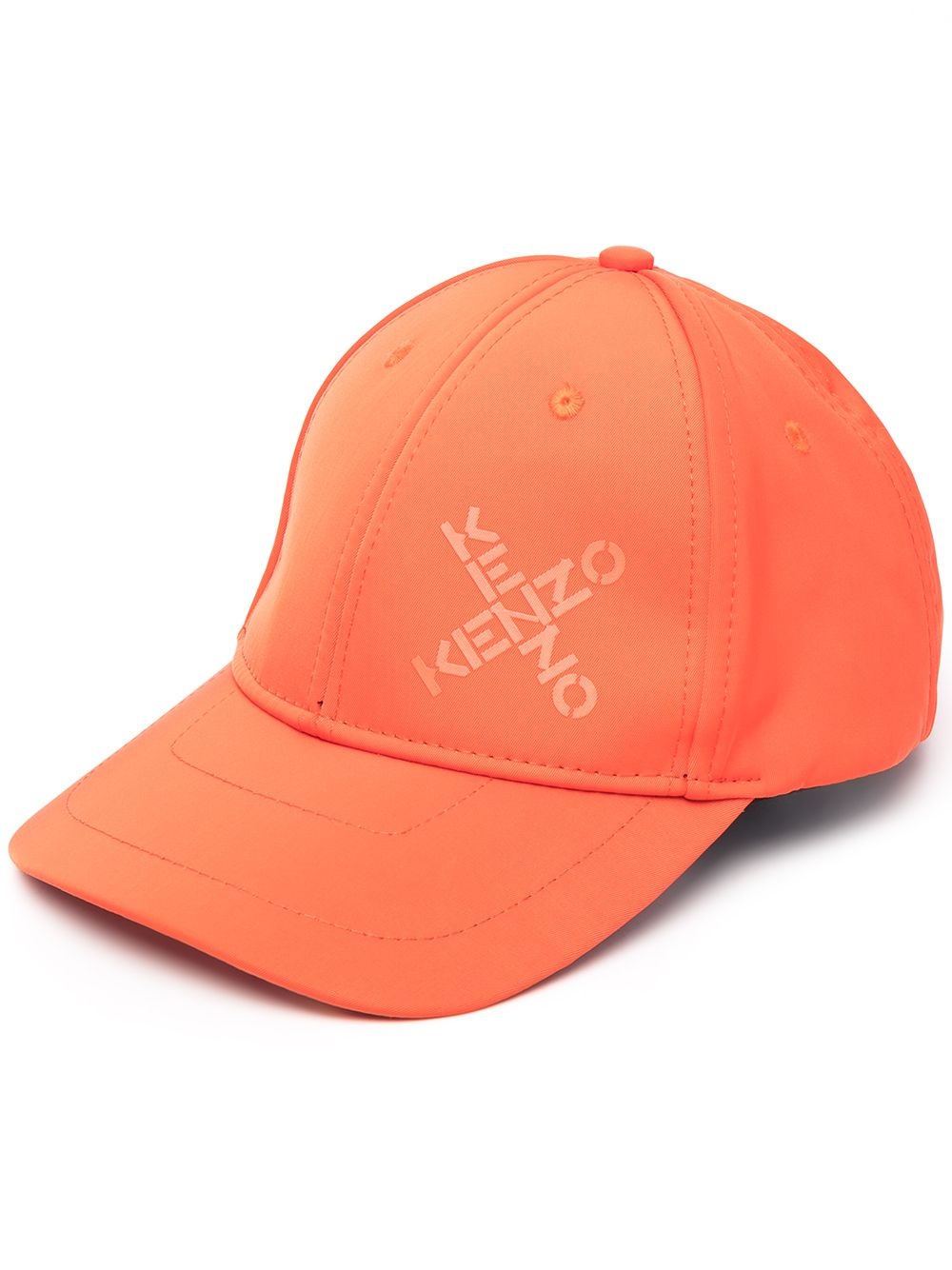 logo-print six-panel cap - 1