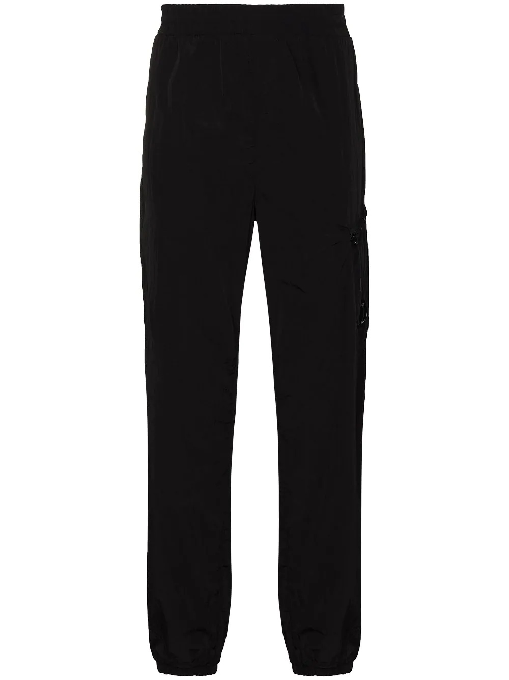 straight-leg shell track pants - 1