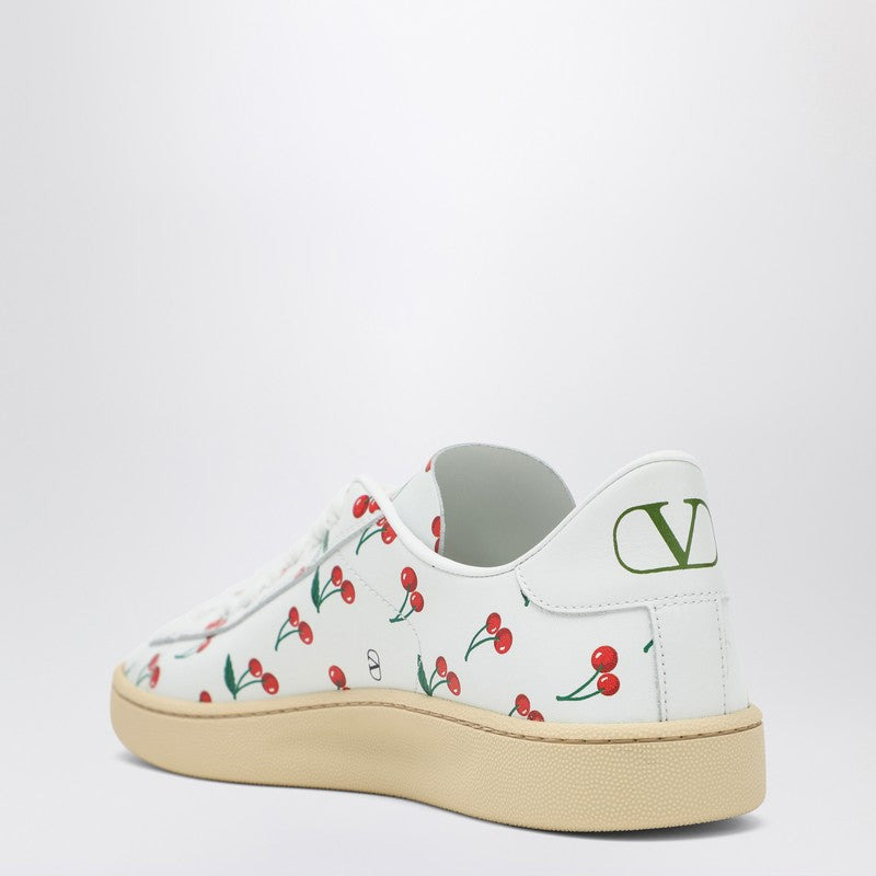 Valentino Garavani Royco Sneaker White With Cherryfic Pattern Women - 2
