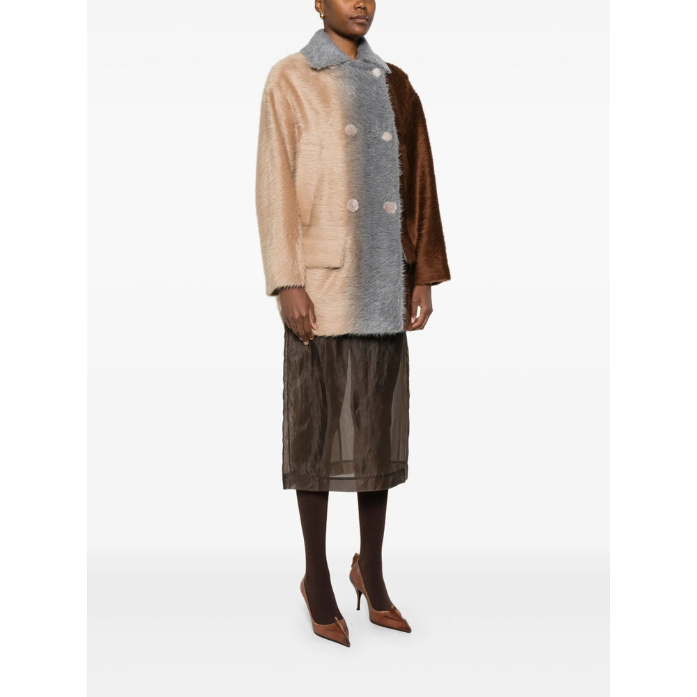 Fendi Neutrals Jackets - Oversized Jackets Women - 5