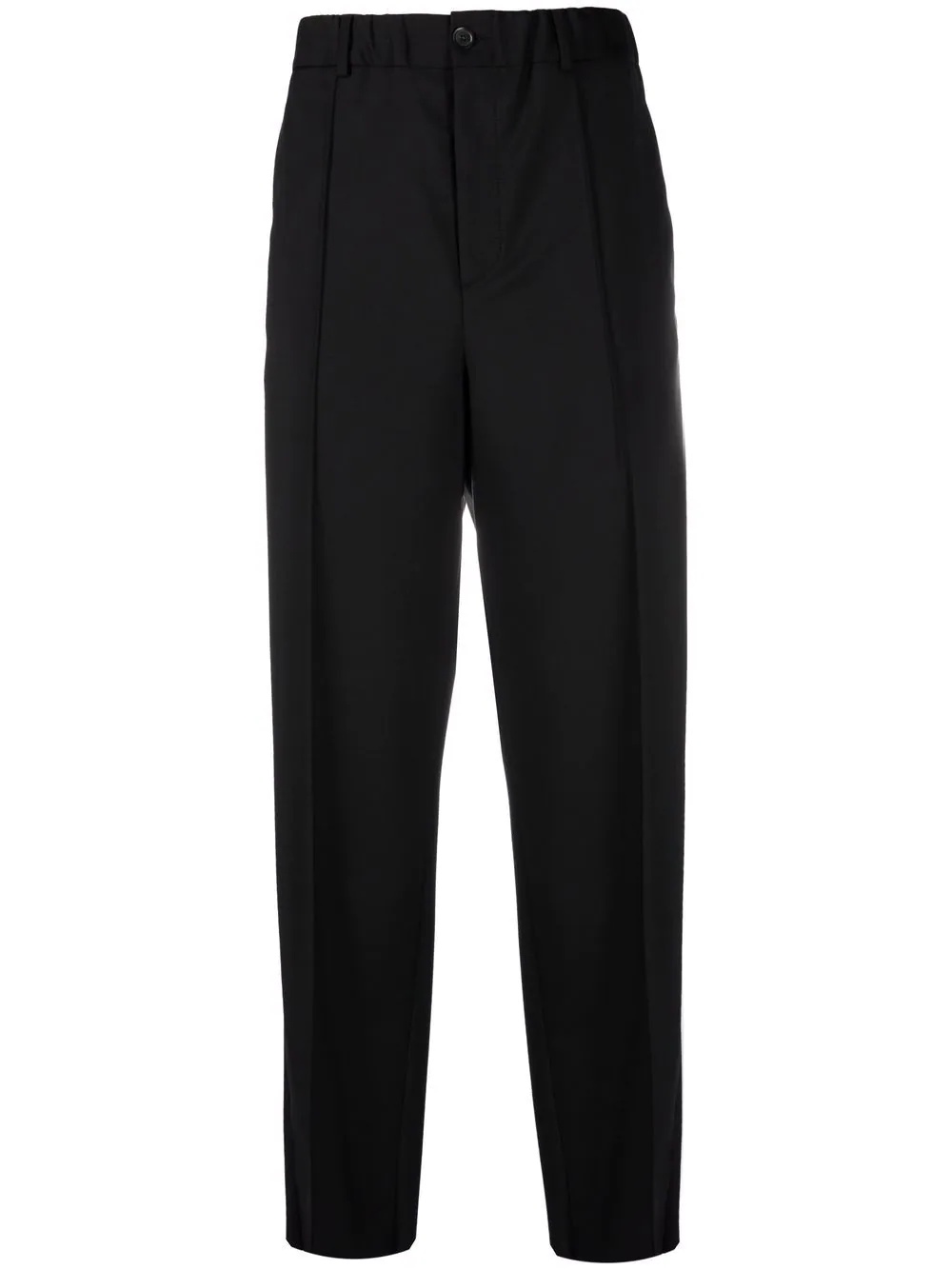 tailored straight-leg trousers - 1