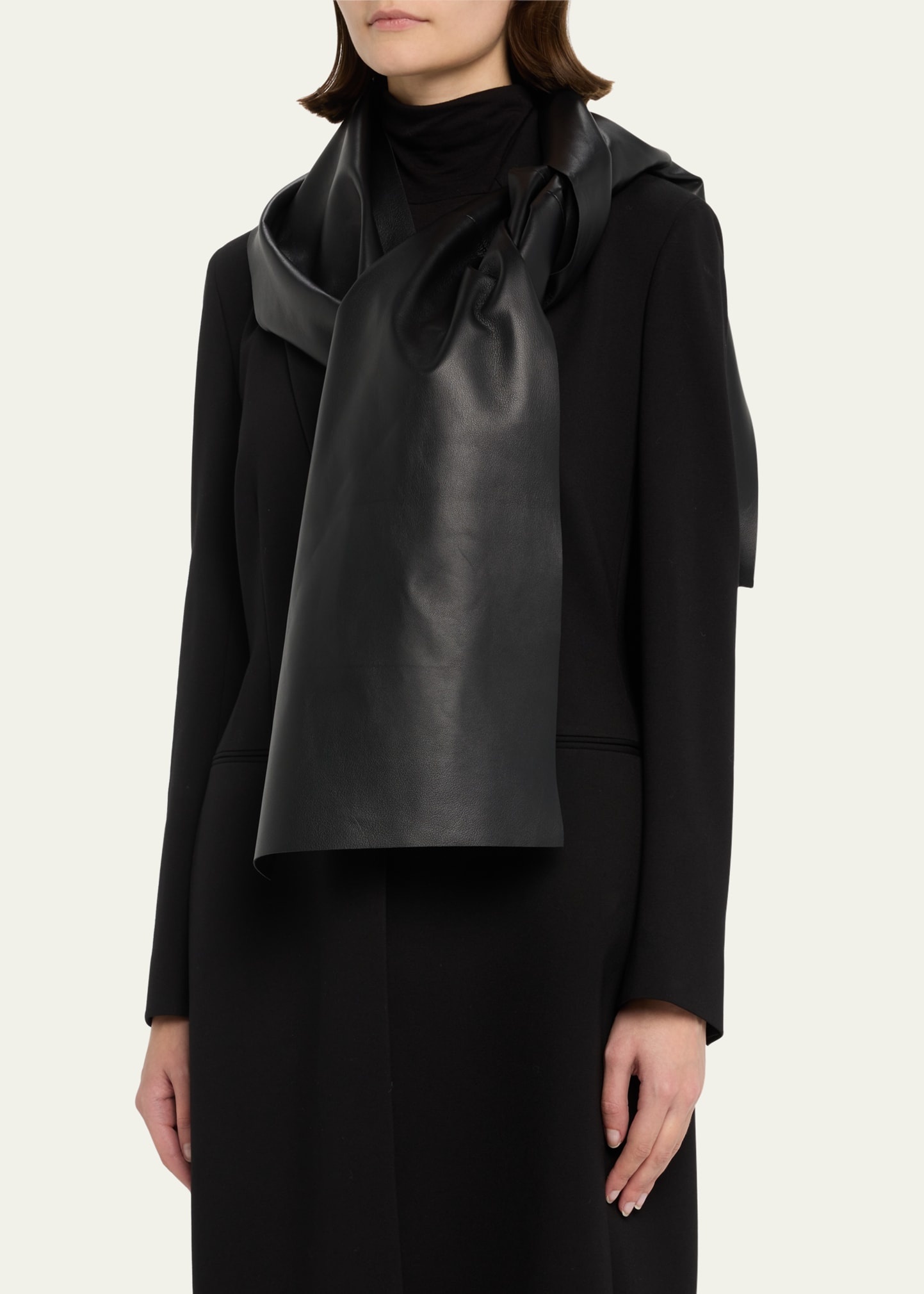Billie Leather Scarf - 3