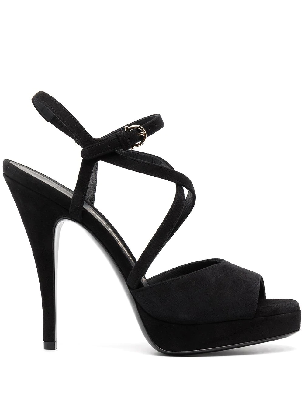 strappy buckle-fastening sandals - 1