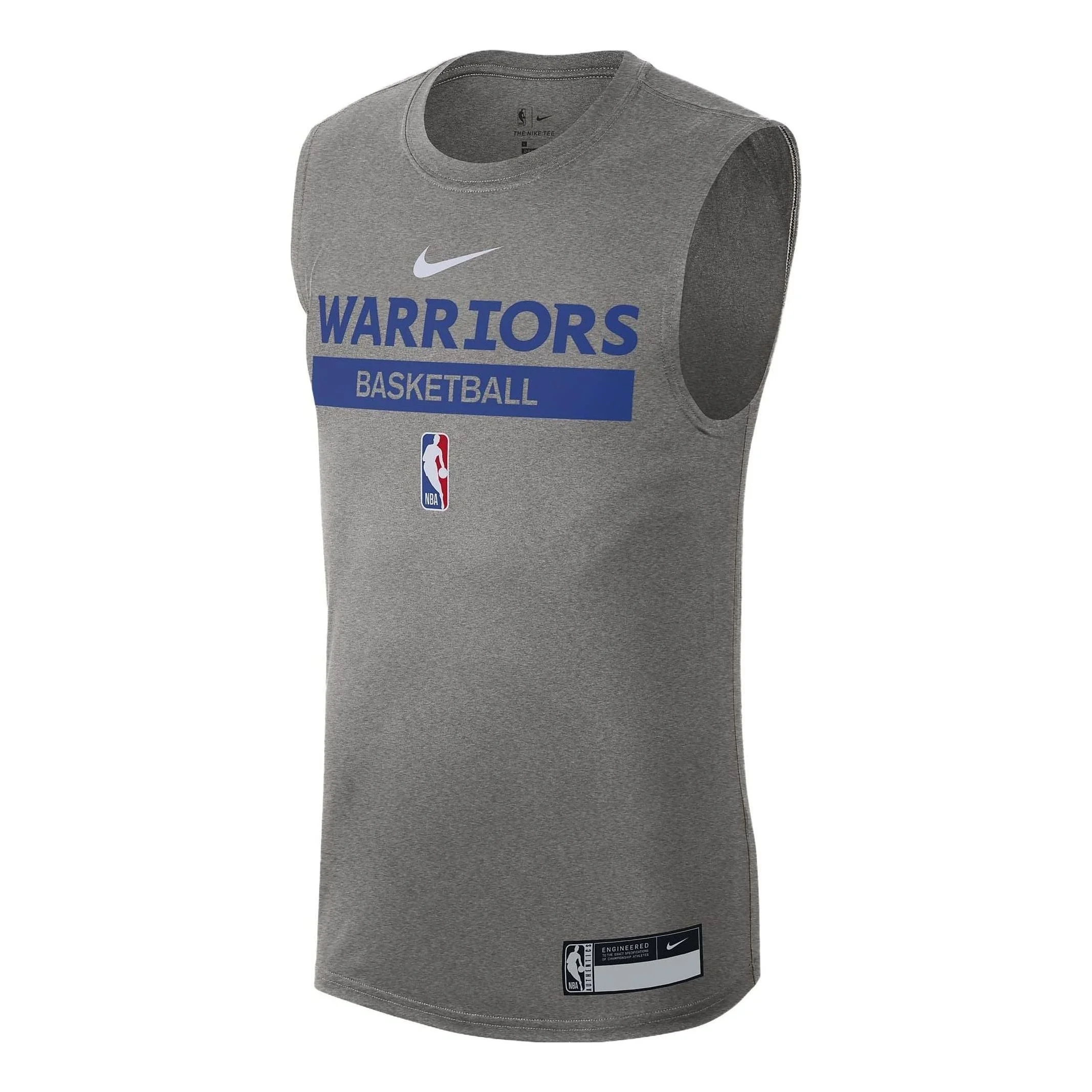 Nike x NBA Golden State Warriors Training Jerseys 'Grey' DR6765-063 - 1