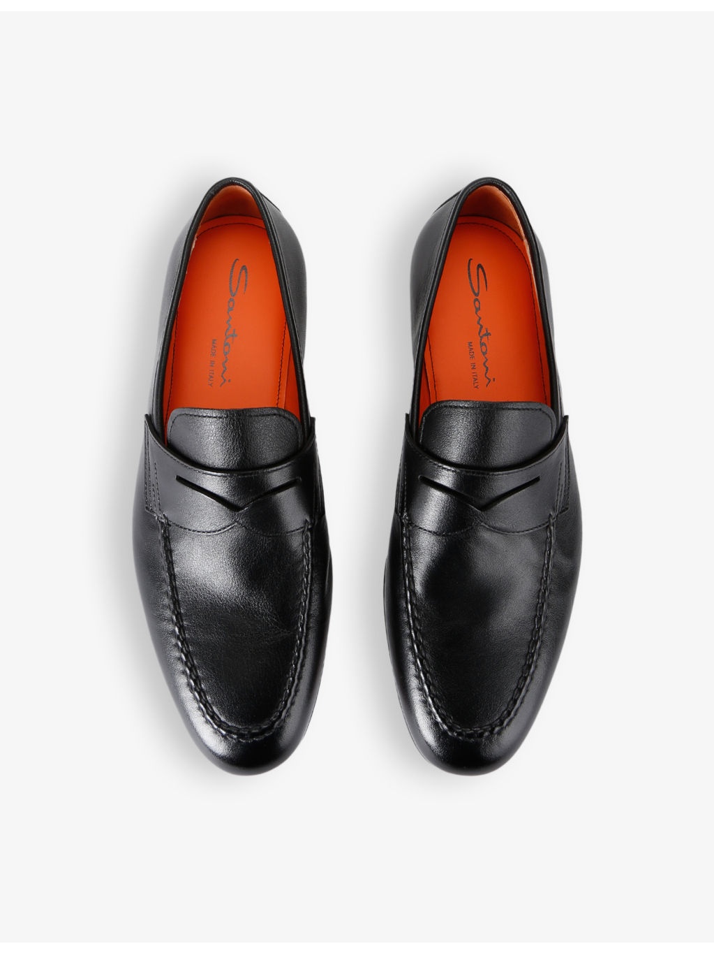 Carlos Flex leather penny loafers - 2