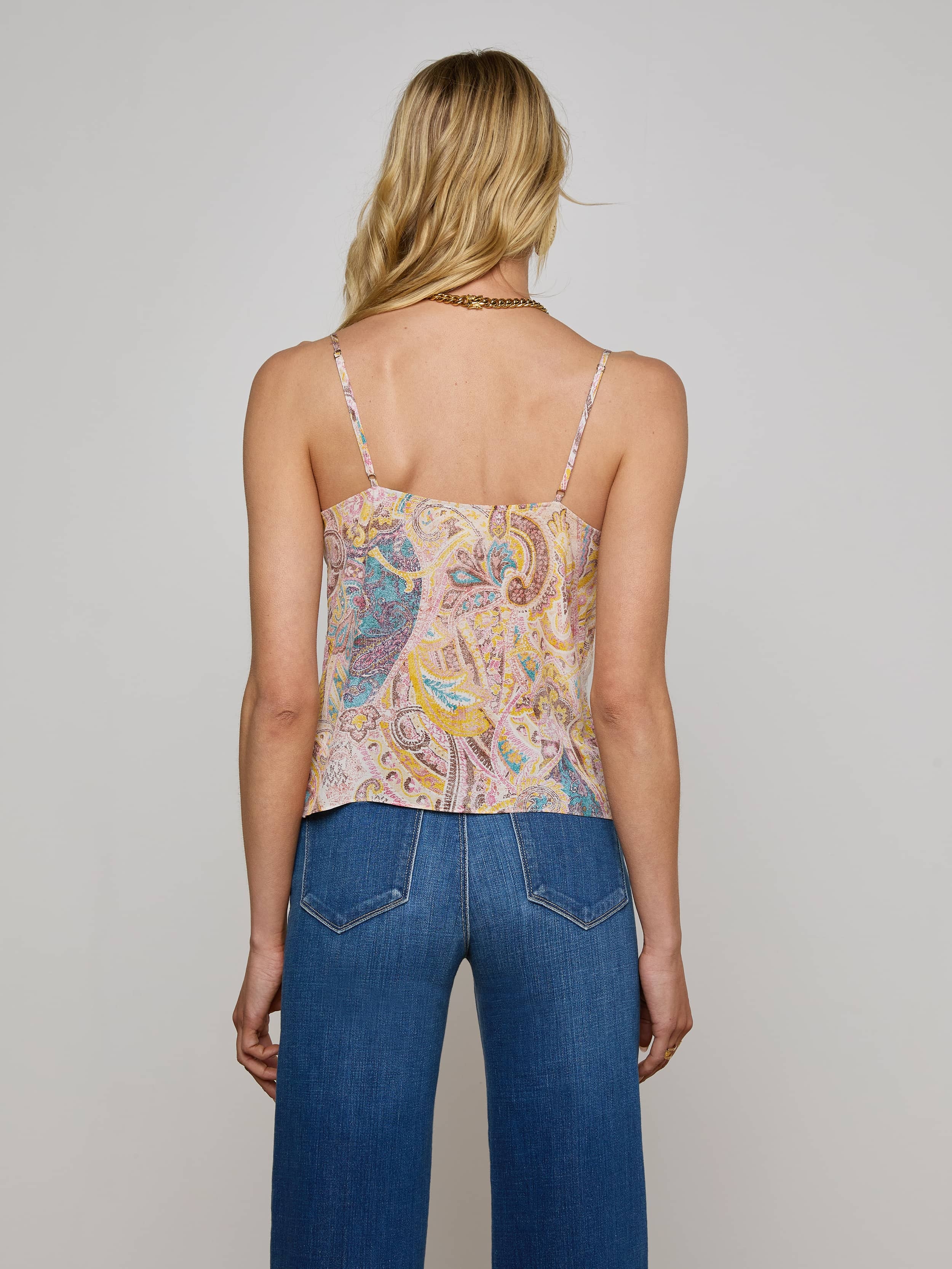 Kilah Silk Lace Camisole - 5