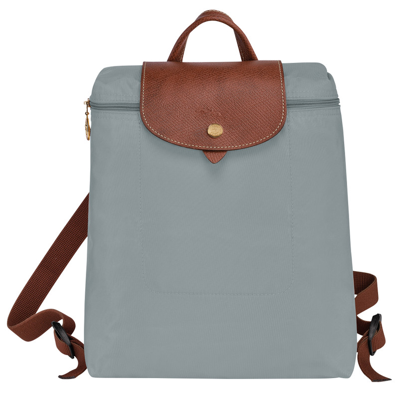 Le Pliage Original M Backpack Steel - Recycled canvas 1