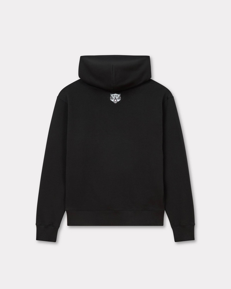 KENZO 'KENZO Happy Tiger' embroidered hoodie in cotton outlook