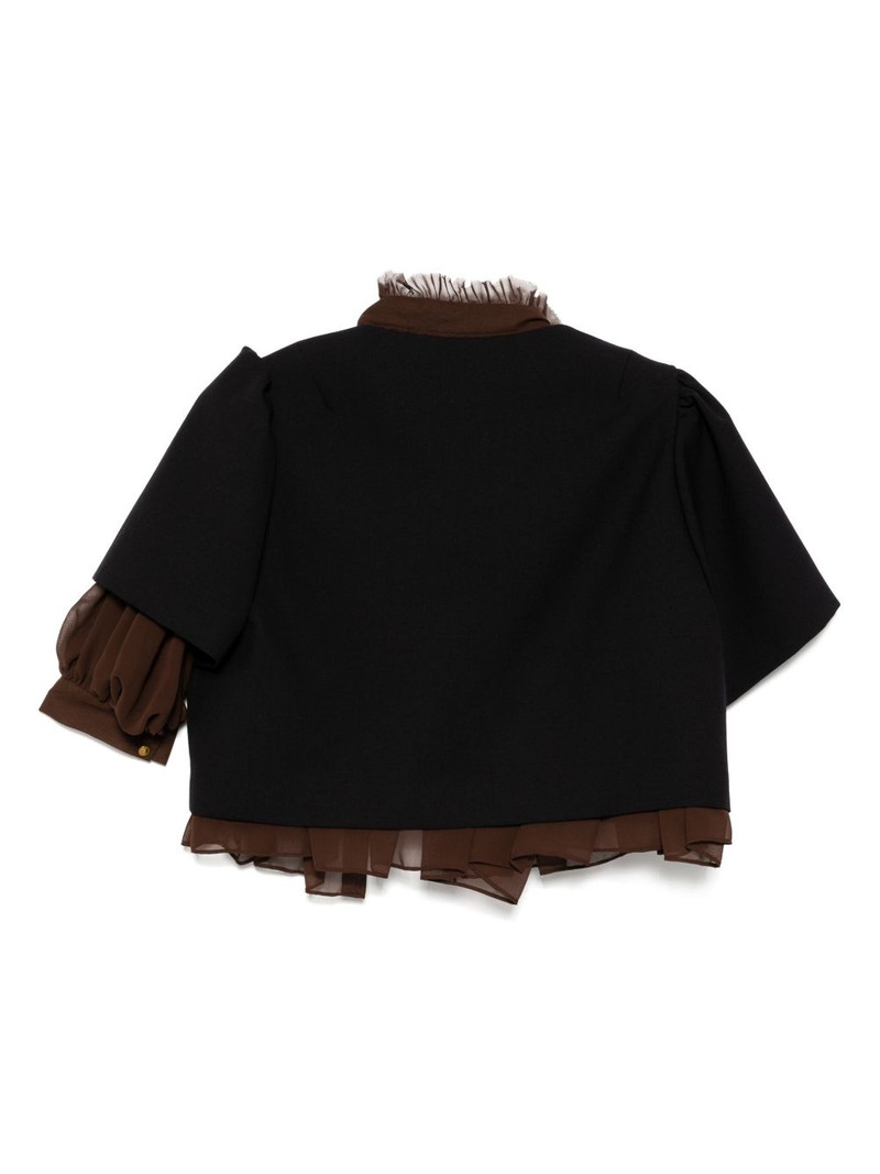 Kolor layered jacket outlook