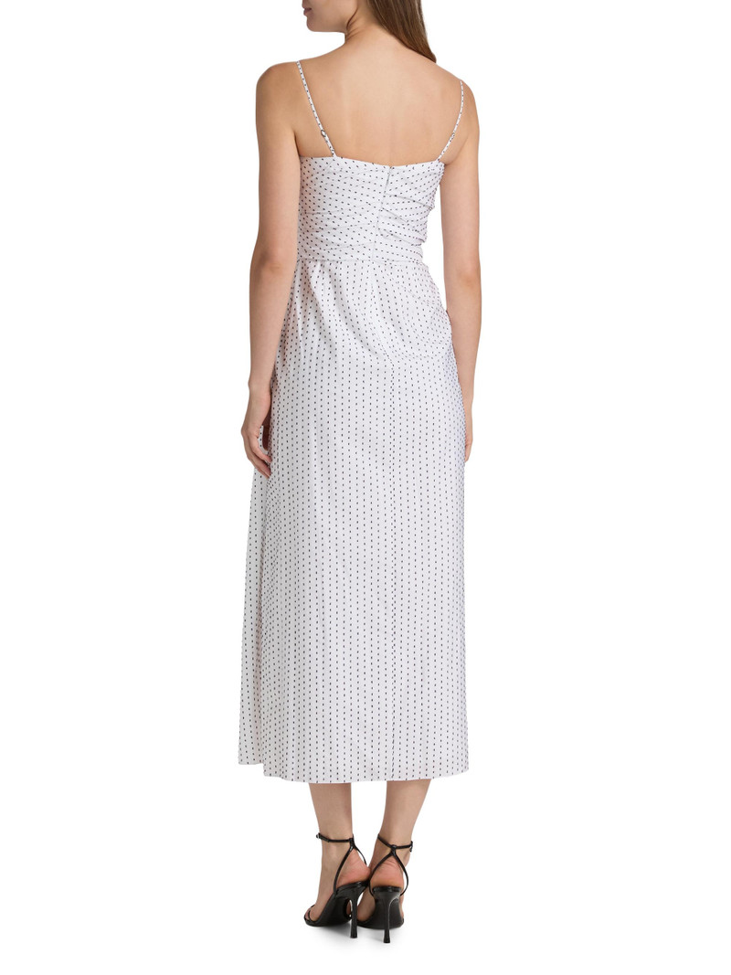 Women's Cari Printed Cotton Midi-Dress - White Ink 5
