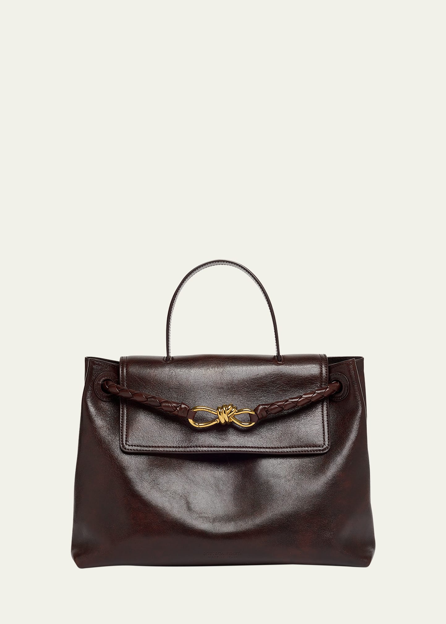 Ciao Ciao Medium Distressed Leather Top-Handle Bag - 1