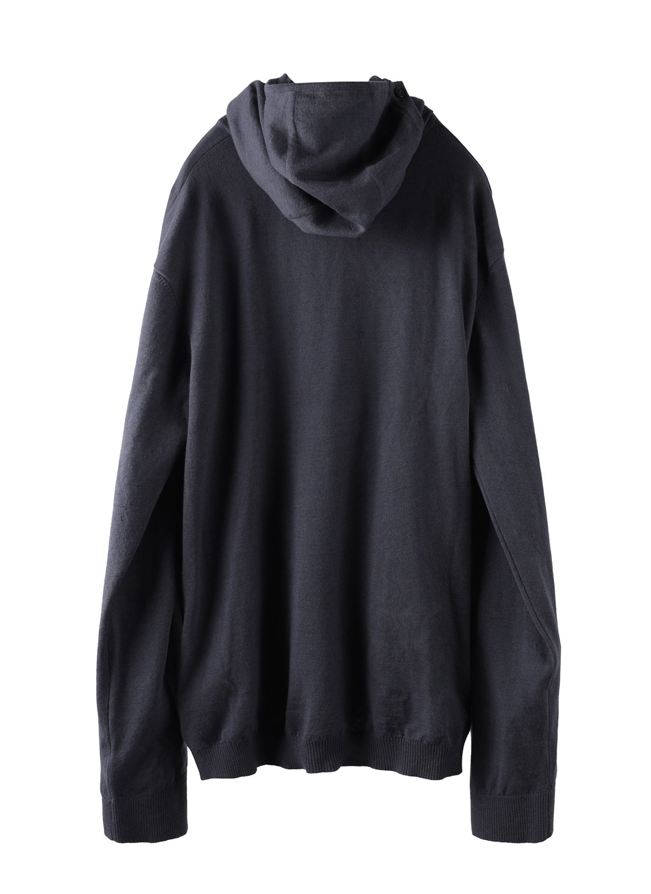 8.0 KNIT HOODIE CENTER (CHARCOAL) - 4