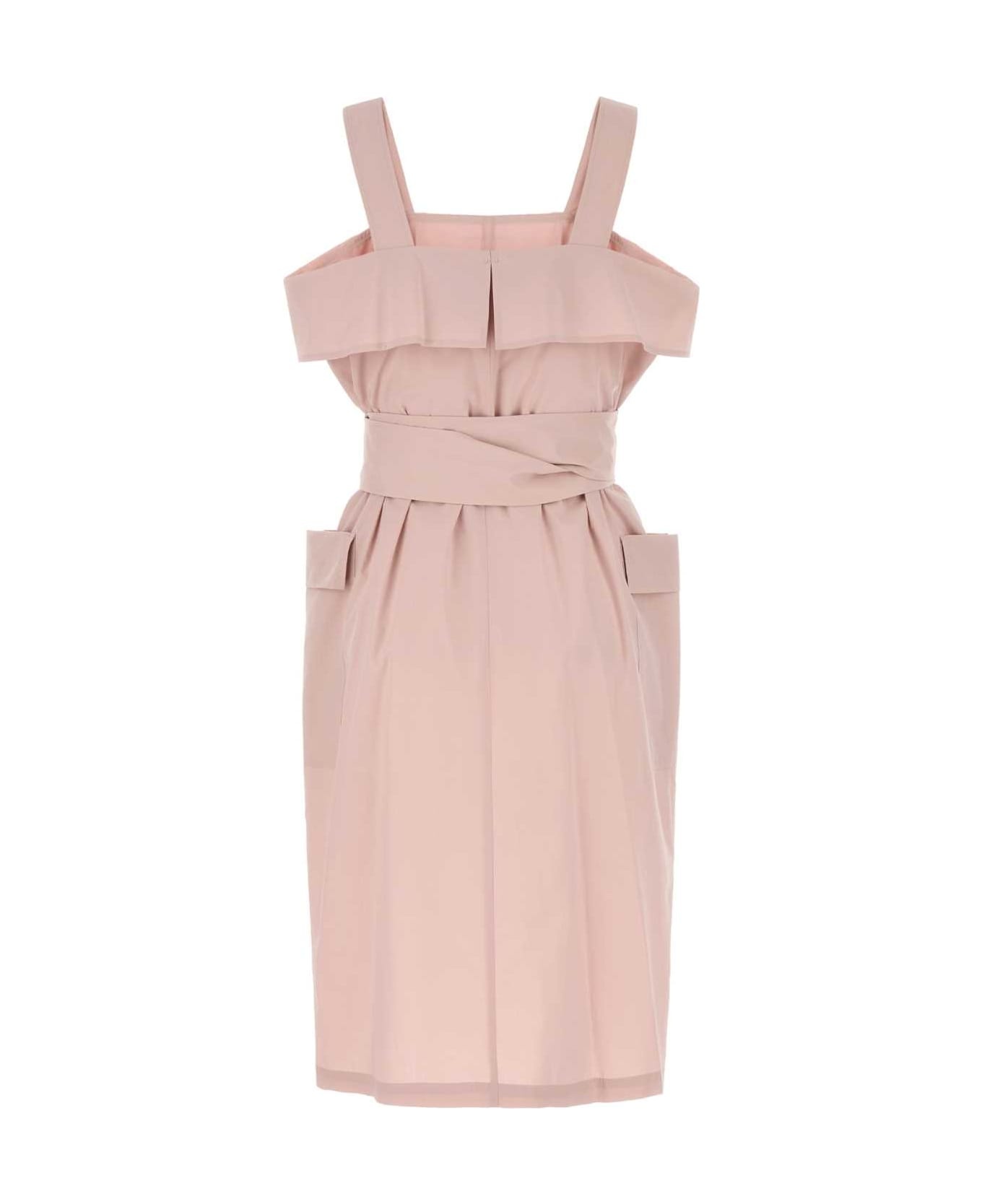 Pink Cotton Arte1234 Dress - 2