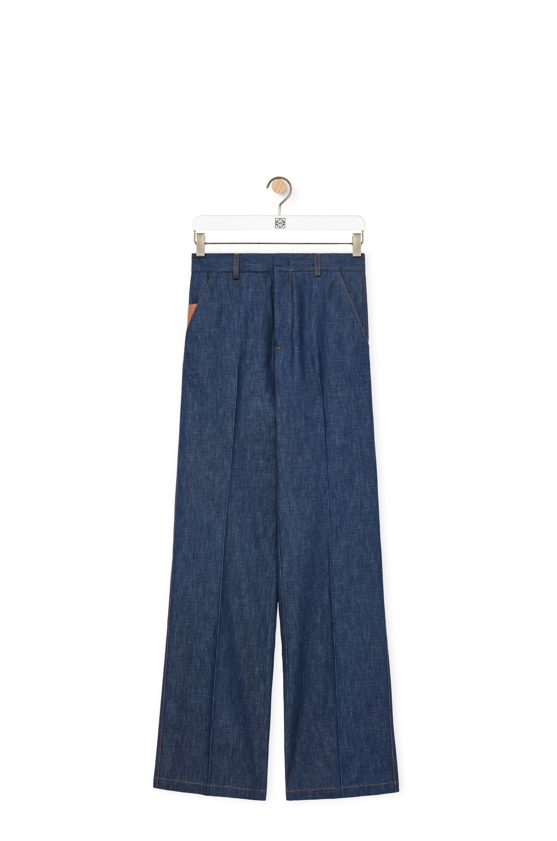 Tailored jeans in denim - 1