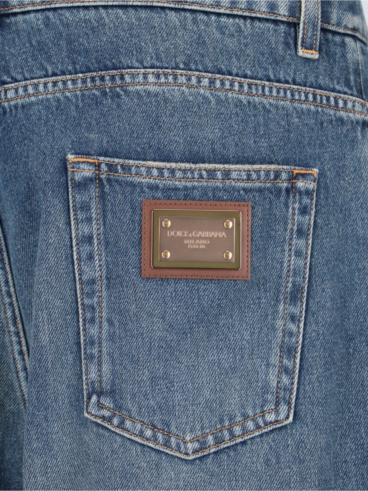 LOGO WIDE JEANS - 4