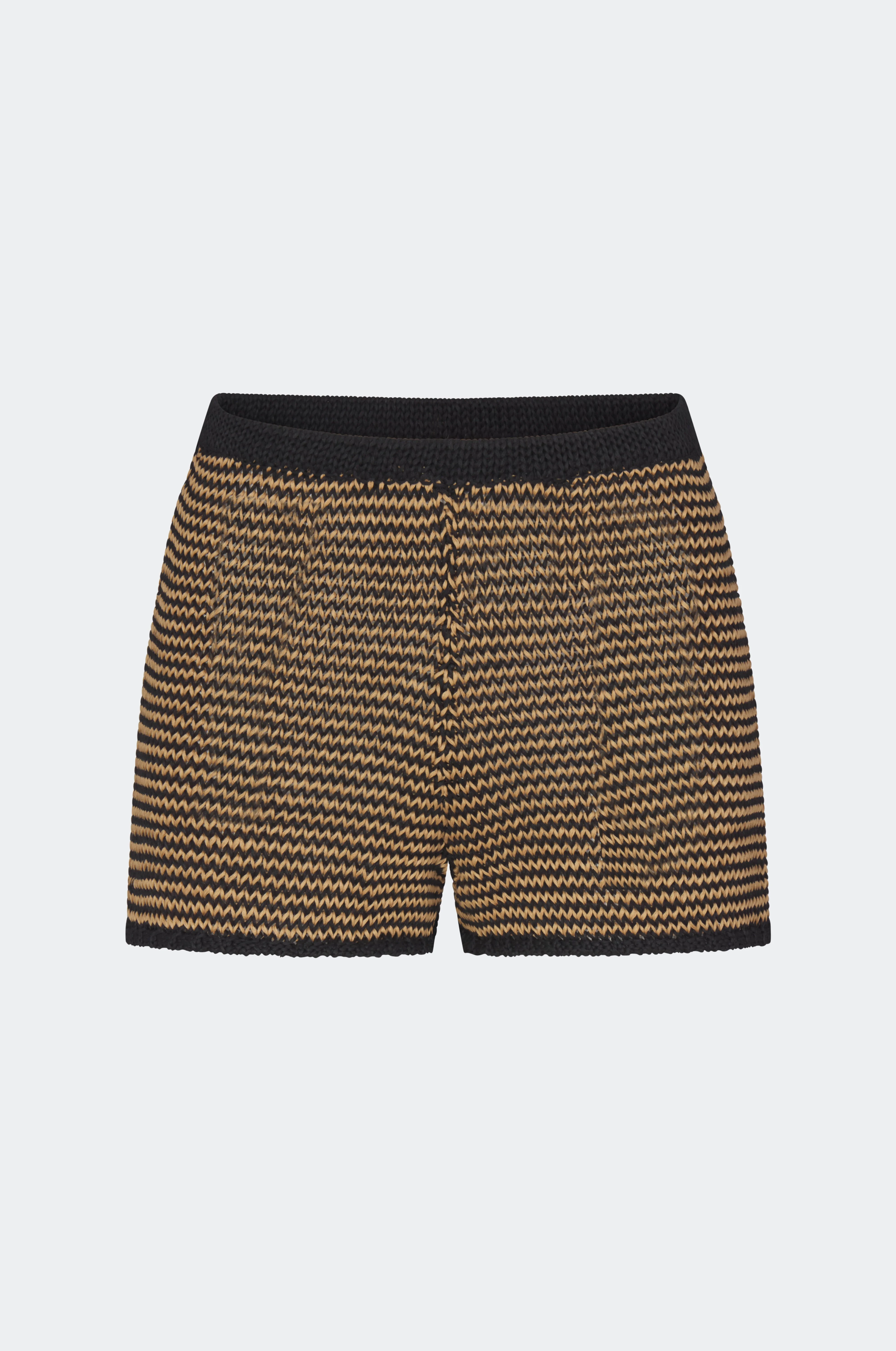 knit shorts - 1